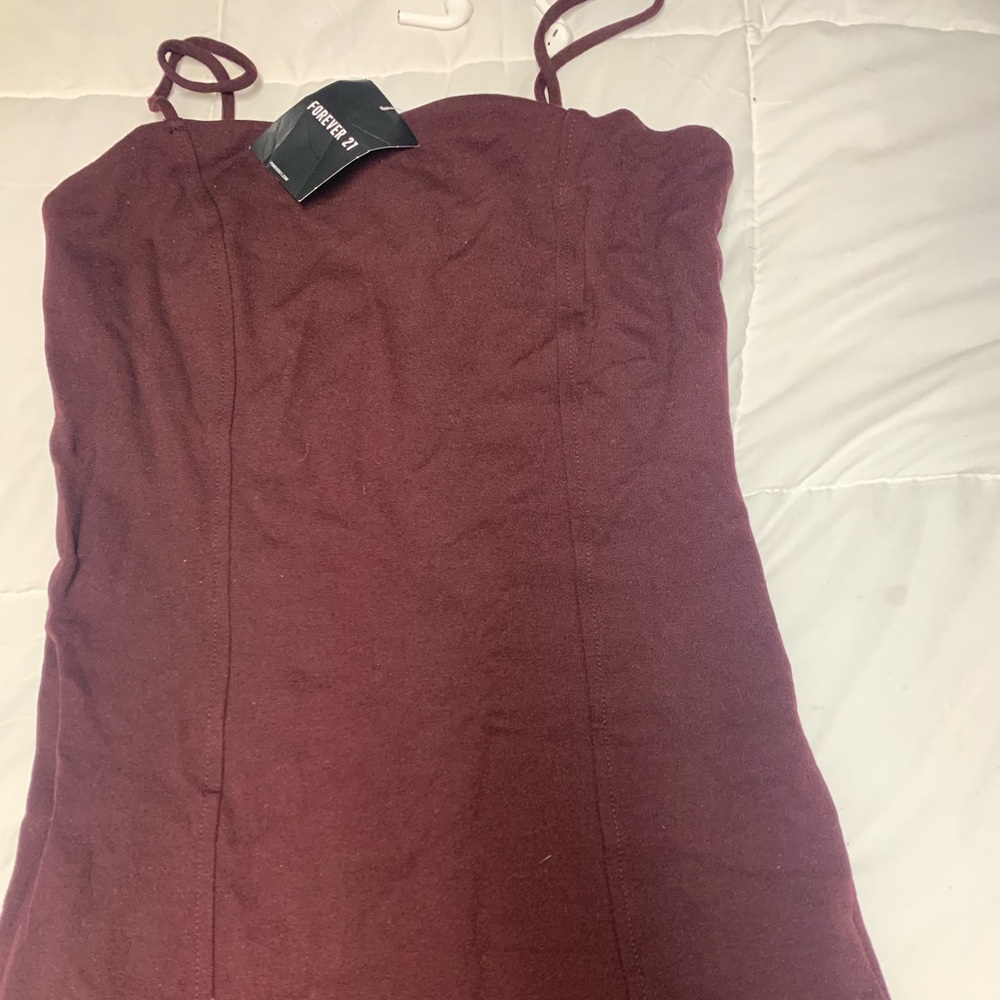 Thin strapped dress